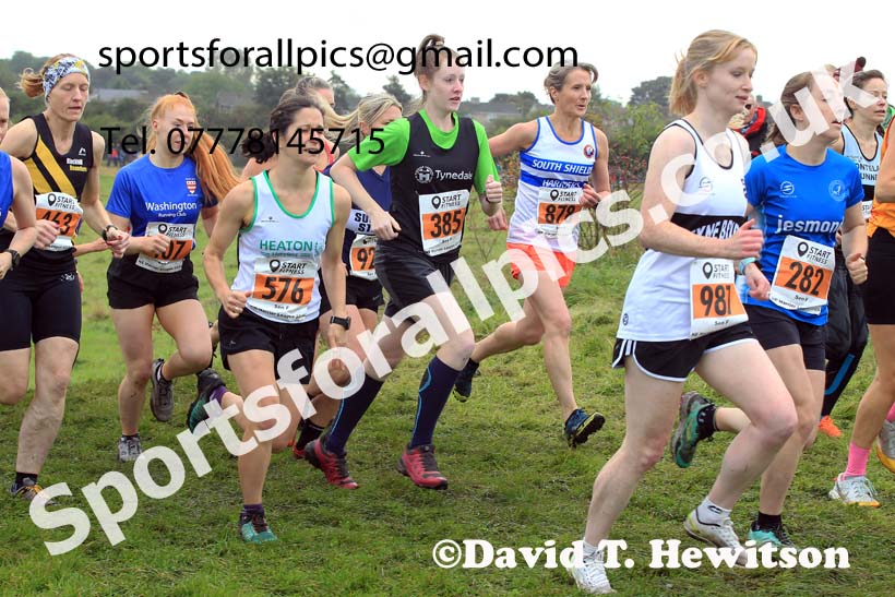 Senior womens 2023 Start Fitness, Wrekenton, Gateshead.  Photo: David T. Hewitson/Sports for All Pics